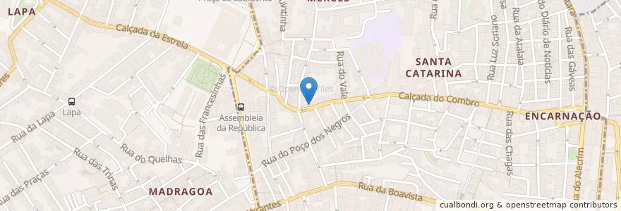 Mapa de ubicacion de Alva en Portugal, Área Metropolitana De Lisboa, Lisboa, Grande Lisboa, Lisboa, Misericórdia.