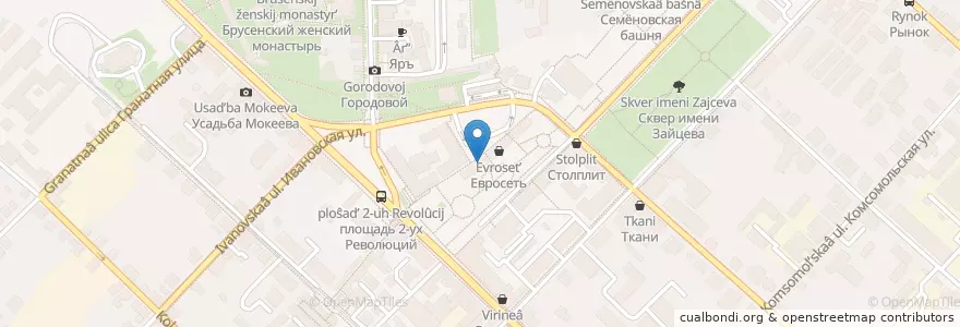 Mapa de ubicacion de ДомФарма en Rusia, Центральный Федеральный Округ, Московская Область, Коломенский Городской Округ.