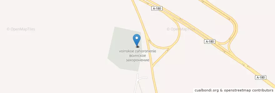 Mapa de ubicacion de воинское захоронение en Russland, Föderationskreis Nordwest, Oblast Leningrad, Rajon Kingissepp, Котельское Сельское Поселение.