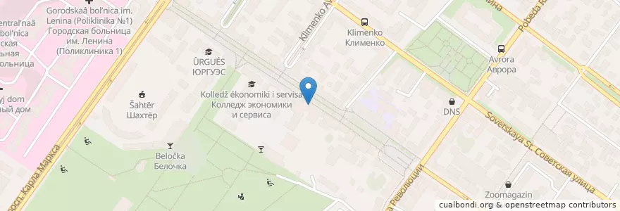 Mapa de ubicacion de Добрый Эль en 俄罗斯/俄羅斯, 南部联邦管区, 罗斯托夫州, Городской Округ Шахты.
