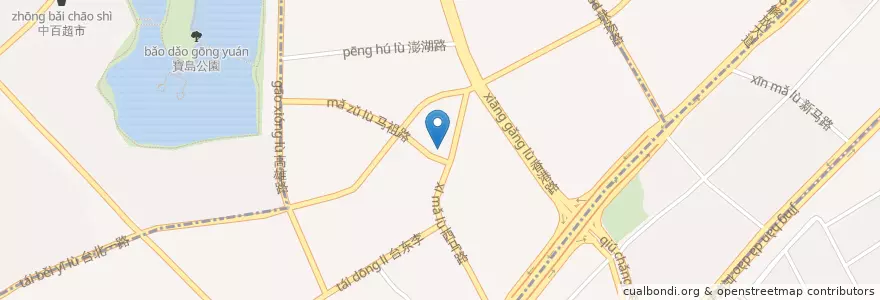 Mapa de ubicacion de 西马街道办事处 en 中国, 湖北省, 武漢市, 江岸区, 西马街道.