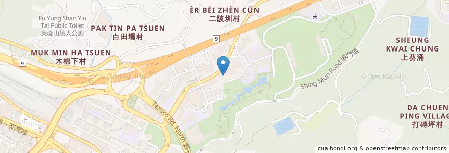 Mapa de ubicacion de 麥當勞 McDonald's en China, Guangdong, Hong Kong, Wilayah Baru, 荃灣區 Tsuen Wan District.