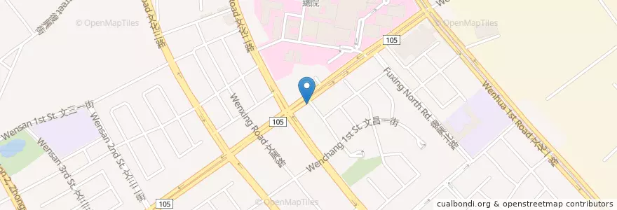 Mapa de ubicacion de 麥當勞 en 臺灣, 桃園市, 龜山區.