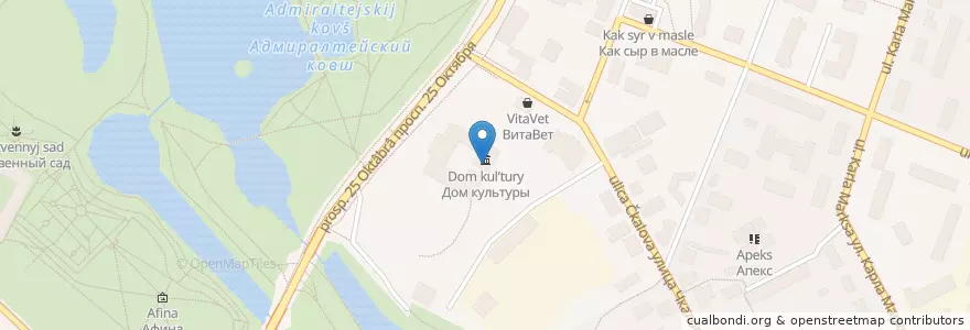 Mapa de ubicacion de Цирк «Гротеск» en Russia, Northwestern Federal District, Leningrad Oblast, Gatchinsky District, Гатчинское Городское Поселение.