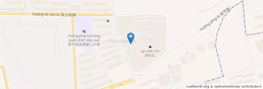 Mapa de ubicacion de 麦当劳 en الصين, بكين, خبي, 昌平区.