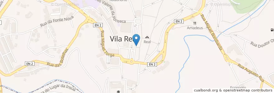 Mapa de ubicacion de Big Bob's en Portogallo, Nord, Vila Real, Douro, Vila Real, Vila Real.