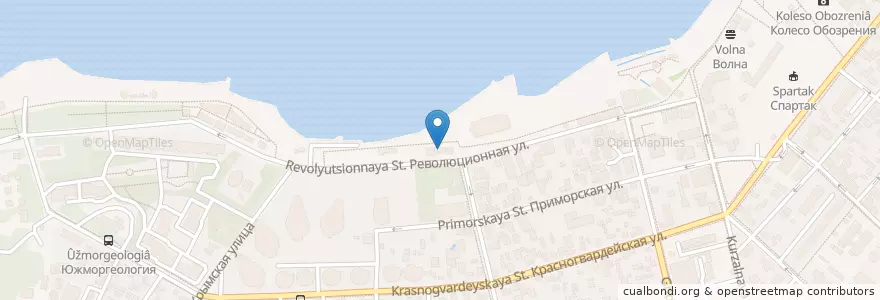 Mapa de ubicacion de Алые паруса en ロシア, 南部連邦管区, クラスノダール地方, Городской Округ Геленджик.