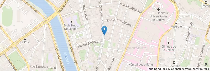 Mapa de ubicacion de Manu Il Gelato Italiano en Switzerland, Geneva, Geneva, Geneva.