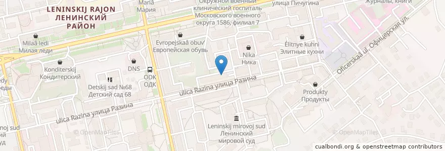 Mapa de ubicacion de Параллель en Rusia, Distrito Federal Central, Óblast De Vladímir, Городской Округ Владимир.