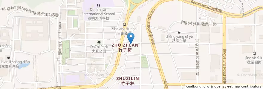 Mapa de ubicacion de 富宥康 en 타이완, 신베이 시, 타이베이시, 중산 구.