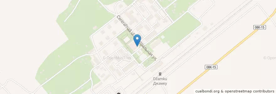 Mapa de ubicacion de Почта №682739 en Rusland, Federaal District Verre Oosten, Kraj Chabarovsk, Солнечный Район, Сельское Поселение Джамку.