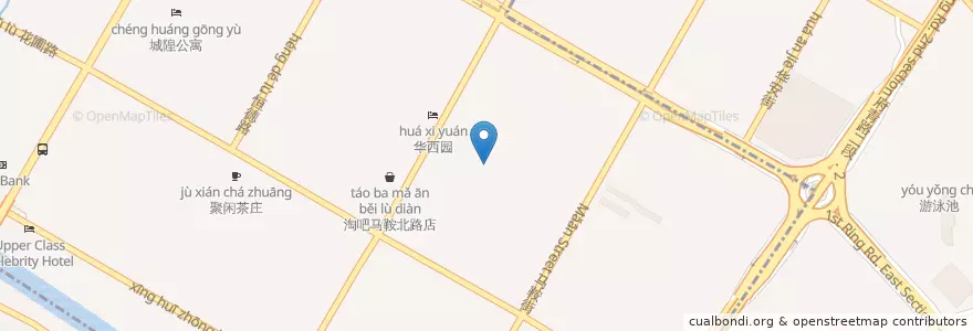 Mapa de ubicacion de 省建一公司幼儿园 en China, Sichuan, 成都市, 金牛区.