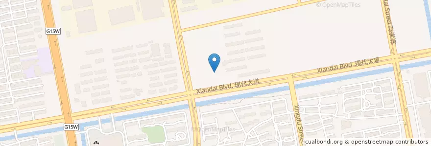 Mapa de ubicacion de 万杨香樟 en Çin, Suzhou, Jiangsu, 姑苏区, 苏州工业园区直属镇, 苏州工业园区.