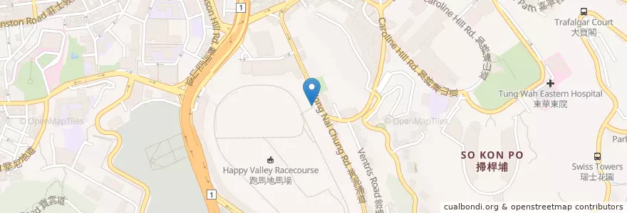 Mapa de ubicacion de 黃泥涌道公廁 Wong Nai Chung Road Public Toilet en 中国, 广东省, 香港 Hong Kong, 香港島 Hong Kong Island, 新界 New Territories, 灣仔區 Wan Chai District.