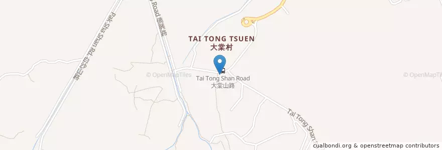 Mapa de ubicacion de 大棠谷公廁 Tai Tong Kok Public Toilet en 中国, 香港 Hong Kong, 广东省, 新界 New Territories, 元朗區 Yuen Long District.