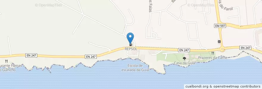 Mapa de ubicacion de REPSOL en 포르투갈, Área Metropolitana De Lisboa, Lisboa, Cascais E Estoril.