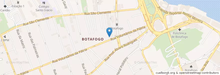 Mapa de ubicacion de Estação NET Botafogo en Brazil, Jihovýchodní Region, Rio De Janeiro, Região Metropolitana Do Rio De Janeiro, Região Geográfica Imediata Do Rio De Janeiro, Região Geográfica Intermediária Do Rio De Janeiro, Rio De Janeiro.