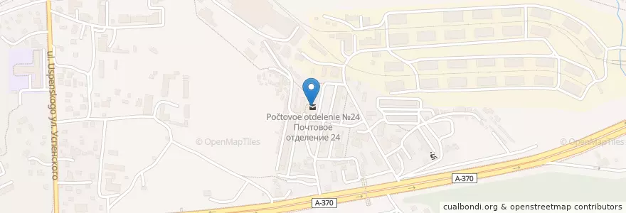 Mapa de ubicacion de Почтовое отделение №24 en Russia, Far Eastern Federal District, Primorsky Krai, Владивостокский Городской Округ.