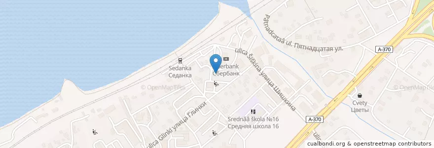 Mapa de ubicacion de Почтовое отделение №41 en Россия, Дальневосточный Федеральный Округ, Приморский Край.