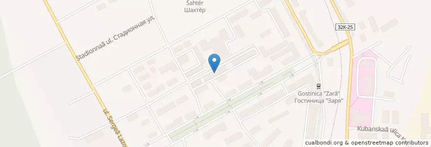 Mapa de ubicacion de Городская больница №3 en Russland, Föderationskreis Sibirien, Oblast Kemerowo, Прокопьевский Муниципальный Округ, Прокопьевский Городской Округ.