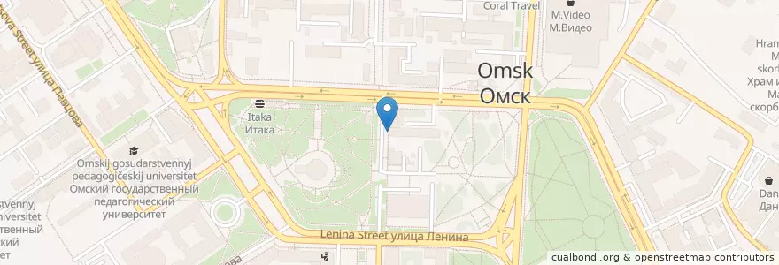 Mapa de ubicacion de TomYumBar en Russia, Distretto Federale Siberiano, Омская Область, Омский Район, Городской Округ Омск.