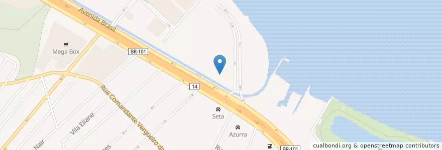 Mapa de ubicacion de CIAGA en 브라질, 남동지방, 리우데자네이루, Região Geográfica Imediata Do Rio De Janeiro, Região Metropolitana Do Rio De Janeiro, Região Geográfica Intermediária Do Rio De Janeiro, 리우데자네이루.