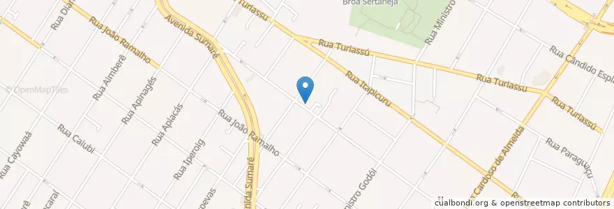 Mapa de ubicacion de Tânia's Cafe en البَرَازِيل, المنطقة الجنوبية الشرقية, ساو باولو, Região Geográfica Intermediária De São Paulo, Região Metropolitana De São Paulo, Região Imediata De São Paulo, ساو باولو.