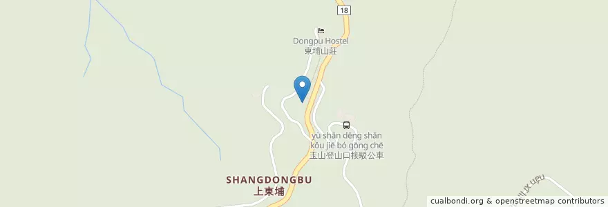 Mapa de ubicacion de 女生廁所 en Tayvan, 臺灣省, Nantou, 信義鄉.