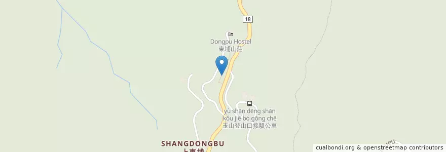 Mapa de ubicacion de 男生廁所 en Taïwan, Province De Taïwan, Comté De Nantou, 信義鄉.