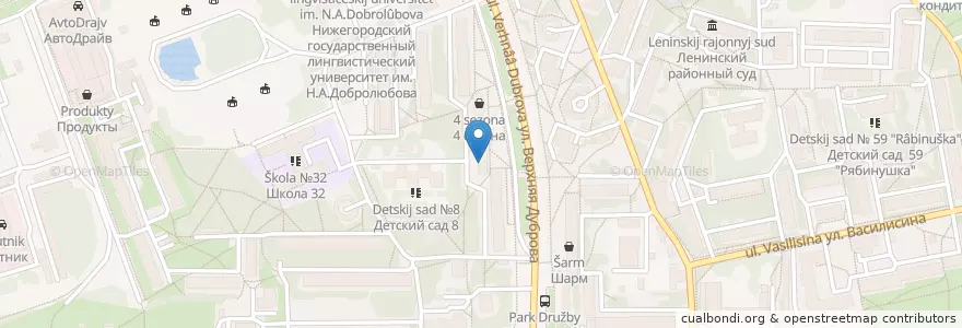 Mapa de ubicacion de Центр-Авто en ロシア, 中央連邦管区, Владимирская Область, Городской Округ Владимир.