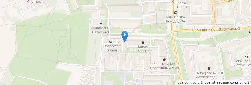 Mapa de ubicacion de Автосуши en Russia, Distretto Federale Centrale, Владимирская Область, Городской Округ Владимир.