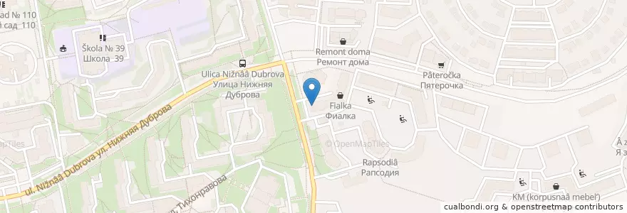 Mapa de ubicacion de Аптека + en Rússia, Distrito Federal Central, Владимирская Область, Городской Округ Владимир.