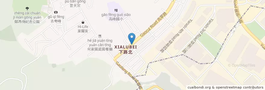 Mapa de ubicacion de 阿順果茶小舖 en 臺灣, 臺灣省, 新竹市, 東區.