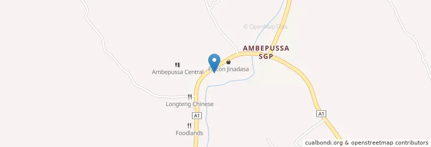 Mapa de ubicacion de Hotel Cop. Outlet en Шри-Ланка, Провинция Сабарагамува, කෑගල්ල දිස්ත්‍රික්කය.
