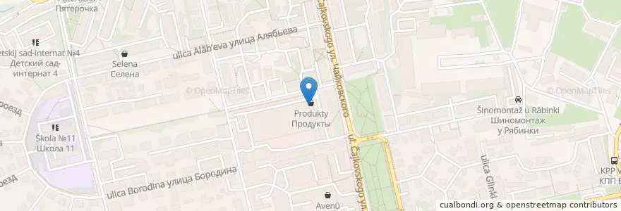 Mapa de ubicacion de ДЮК en Rusia, Центральный Федеральный Округ, Владимирская Область, Городской Округ Владимир.