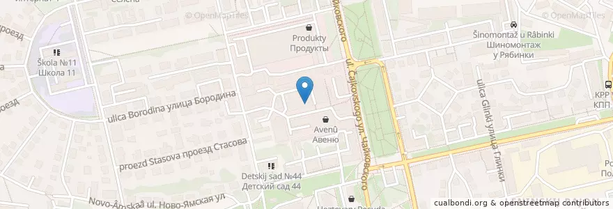 Mapa de ubicacion de Триол en Rusia, Центральный Федеральный Округ, Владимирская Область, Городской Округ Владимир.