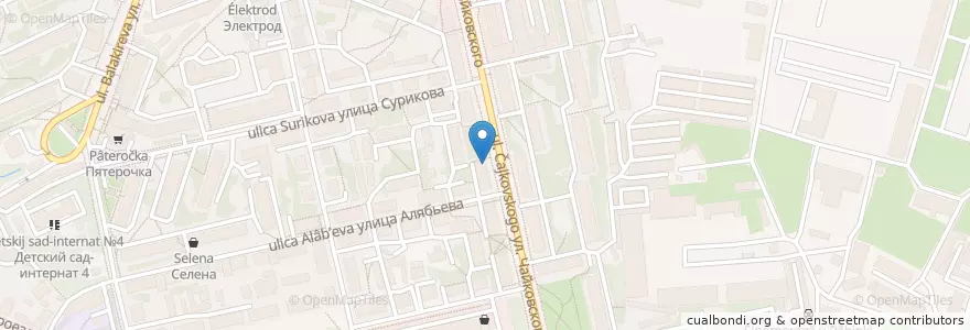 Mapa de ubicacion de Арина en Rússia, Distrito Federal Central, Владимирская Область, Городской Округ Владимир.