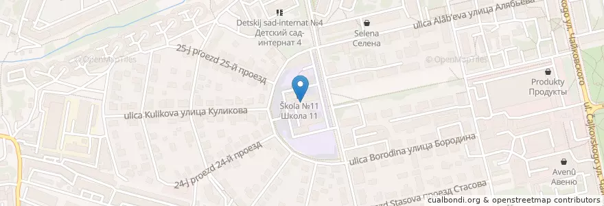 Mapa de ubicacion de Таркус рекордс en Rusia, Distrito Federal Central, Óblast De Vladímir, Городской Округ Владимир.