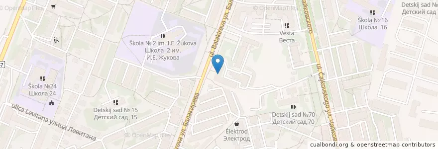 Mapa de ubicacion de ОВД Ленинского р-на en Rusia, Distrito Federal Central, Óblast De Vladímir, Городской Округ Владимир.
