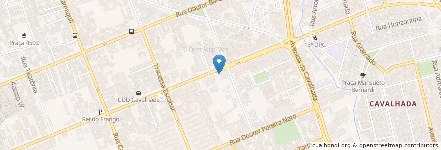 Mapa de ubicacion de ACF Otto Niemeyer en ブラジル, 南部地域, リオグランデ・ド・スル, Região Metropolitana De Porto Alegre, Região Geográfica Intermediária De Porto Alegre, Região Geográfica Imediata De Porto Alegre, ポルト・アレグレ.