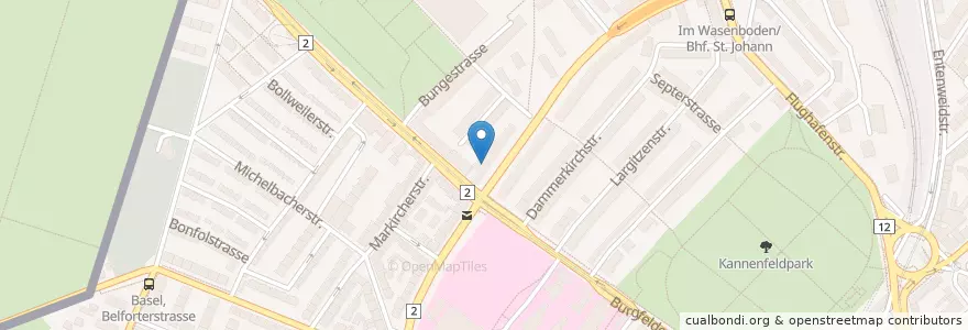 Mapa de ubicacion de Matisse en Schweiz/Suisse/Svizzera/Svizra, Basel-Stadt, Basel.