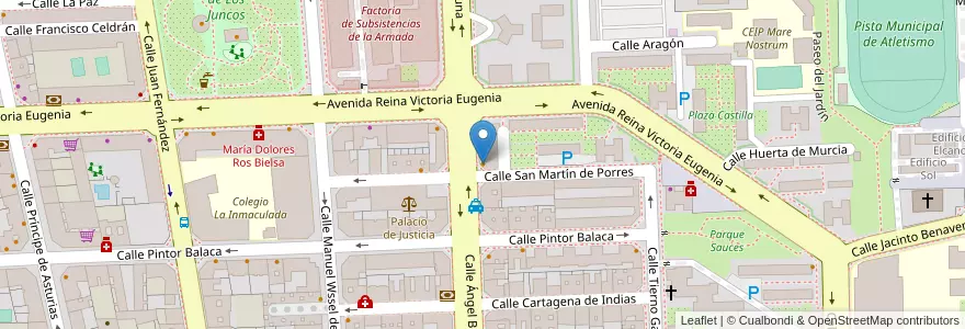Mapa de ubicacion de 1ª Instancia en Spanien, Region Murcia, Region Murcia, Campo De Cartagena Y Mar Menor, Cartagena.