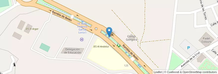 Mapa de ubicacion de 20. Avda. Federico García Lorca III en Espanha, Andaluzia, Almeria, Almeria.