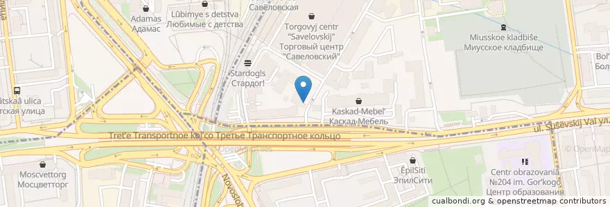 Mapa de ubicacion de Норма en Rusia, Distrito Federal Central, Москва, Северо-Восточный Административный Округ, Район Марьина Роща.