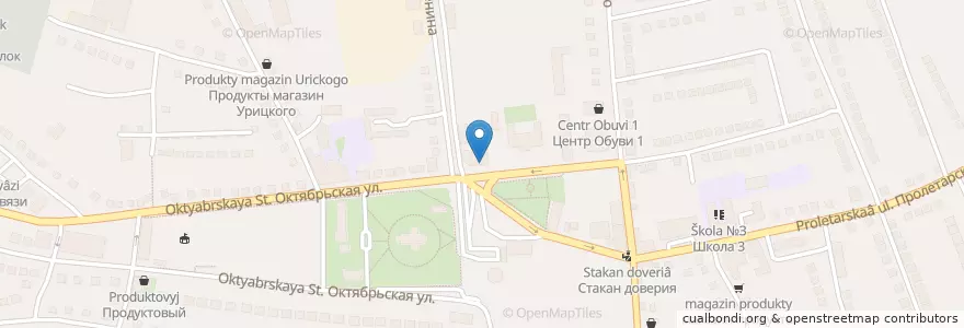 Mapa de ubicacion de Айболит en Russland, Föderationskreis Zentralrussland, Oblast Woronesch, Россошанский Район, Городское Поселение Россошь.
