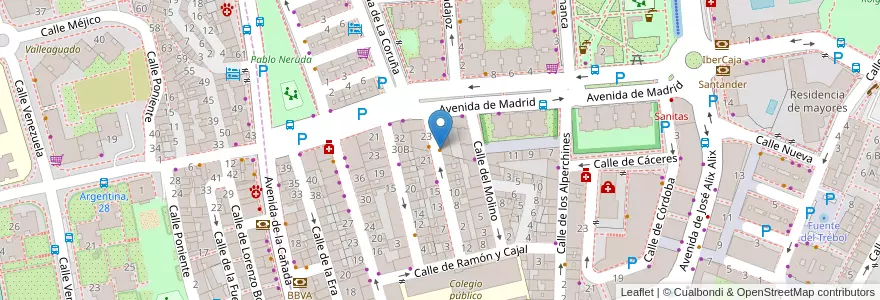 Mapa de ubicacion de 2001 en اسپانیا, بخش خودمختار مادرید, بخش خودمختار مادرید, Área Metropolitana De Madrid Y Corredor Del Henares, San Fernando De Henares, Coslada.