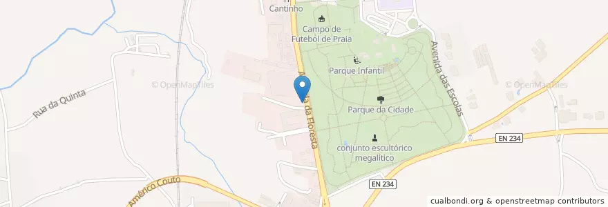 Mapa de ubicacion de Pic-Nic dos Leitões en Португалия, Aveiro, Центральный Регион, Baixo Vouga, Mealhada, Mealhada, Ventosa Do Bairro E Antes.