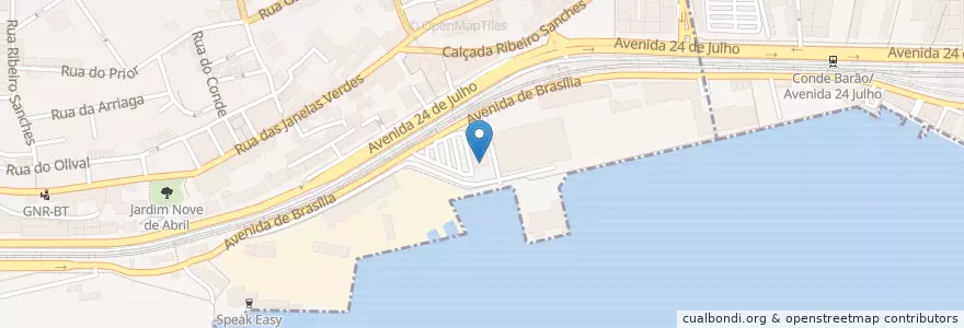 Mapa de ubicacion de sKones en Portogallo, Área Metropolitana De Lisboa, Lisbona, Grande Lisboa, Estrela.