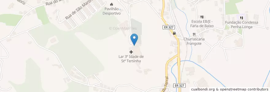Mapa de ubicacion de Igreja Matriz de Cucujães - S. Martinho en Portugal, Aveiro, Nord, Área Metropolitana Do Porto, Oliveira De Azeméis, Vila De Cucujães.