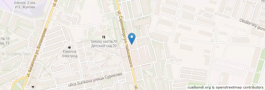 Mapa de ubicacion de Айболит en Rusia, Центральный Федеральный Округ, Владимирская Область, Городской Округ Владимир.